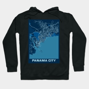 Panama City - Panama Peace City Map Hoodie